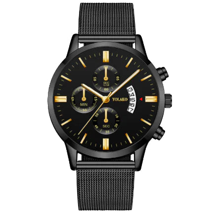 Men's Stainless Steel Casual Watch