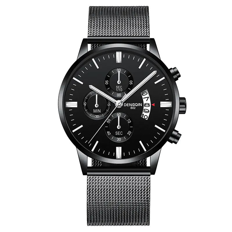 Men's Stainless Steel Casual Watch
