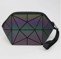 Geometric Cosmetic Bag for Women