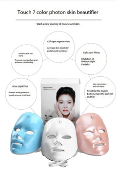 Luxury Wireless LED Red Light Face Mask