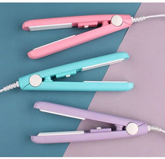 Travel-Size 2-in-1 Hair Straightener & Curler