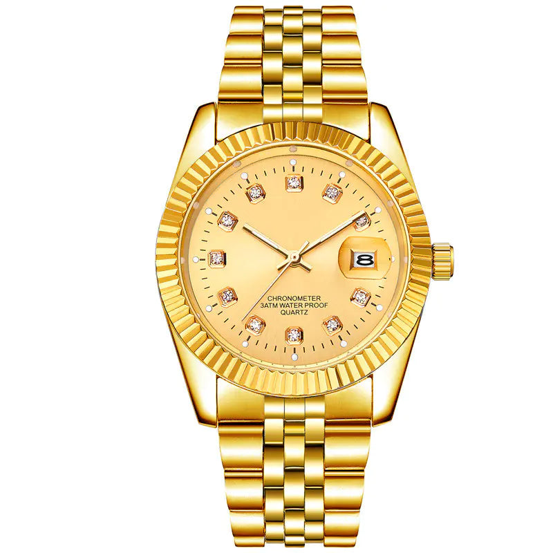 Student Calendar Gold Watch
