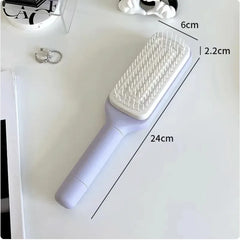 4-in-1 Ergonomic Self-Purifying Hair Brush