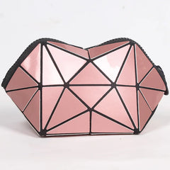 Geometric Cosmetic Bag for Women