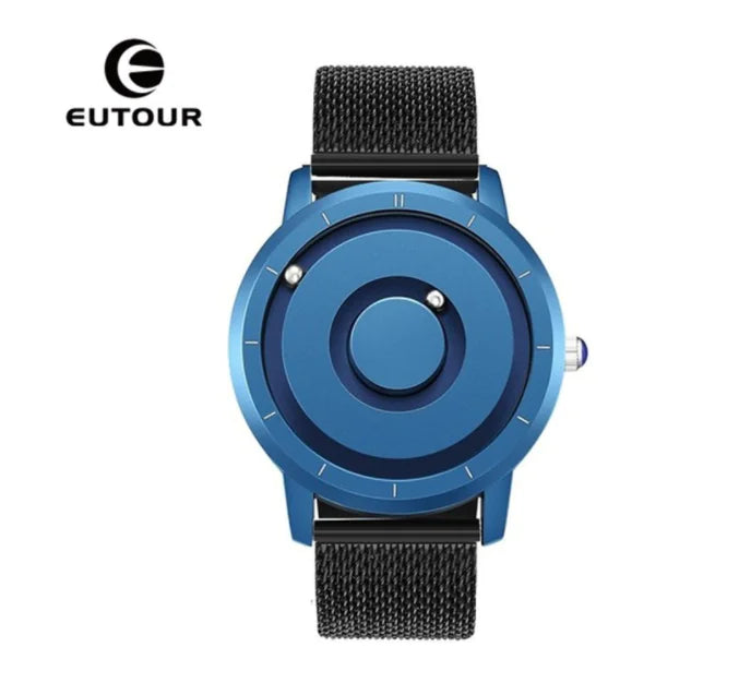 EUTOUR Men's Minimalist Steel Ball Watch