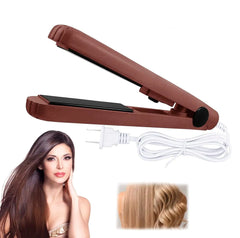 Travel-Size 2-in-1 Hair Straightener & Curler