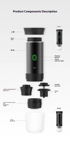 Portable Wireless Coffee Maker