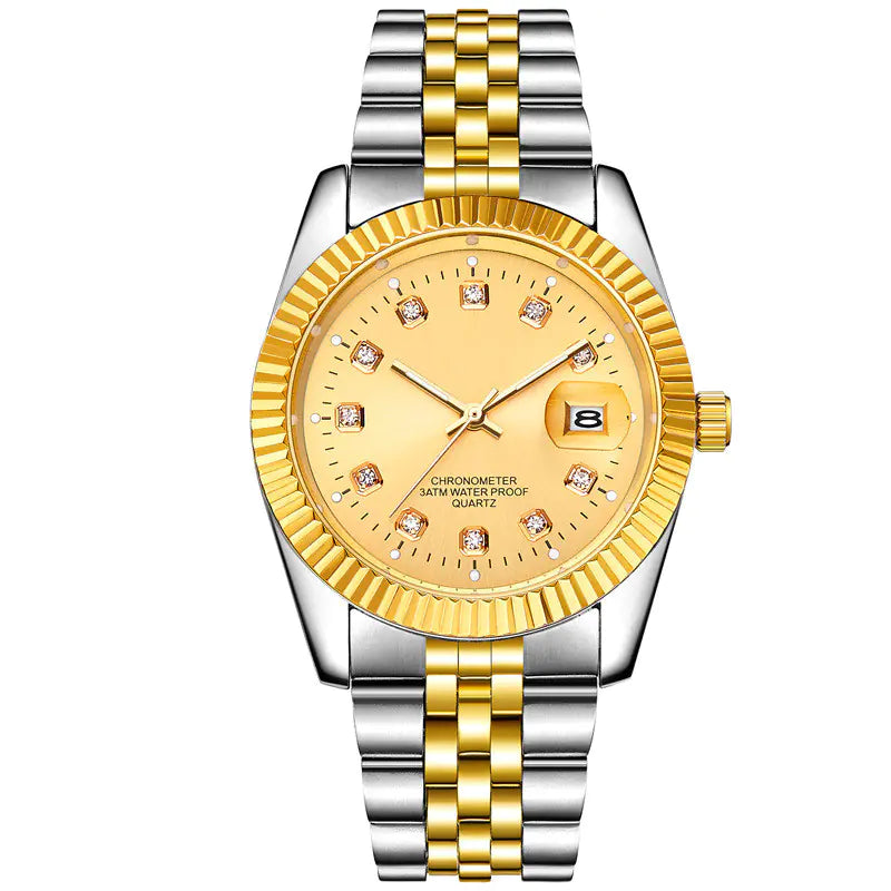 Student Calendar Gold Watch