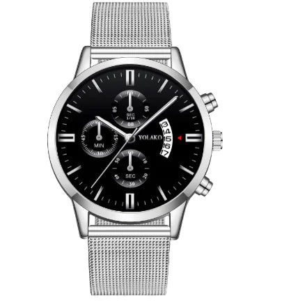 Men's Stainless Steel Casual Watch