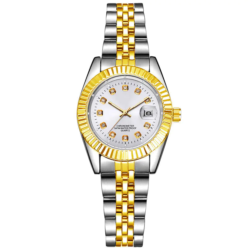 Student Calendar Gold Watch