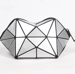 Geometric Cosmetic Bag for Women