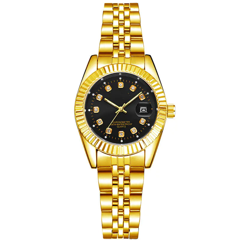 Student Calendar Gold Watch