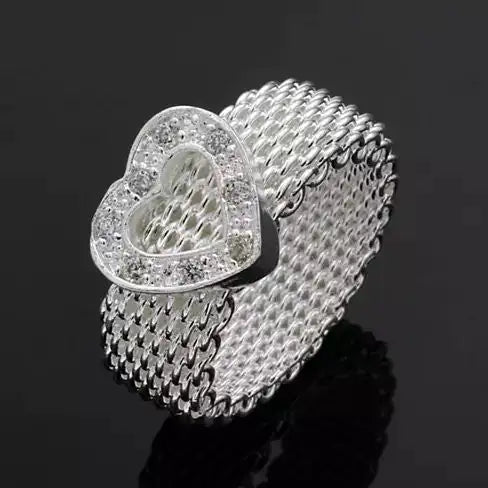 Luxury Diamond Love Ring