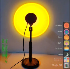Versatile Sunset Projection Ambient Lamp