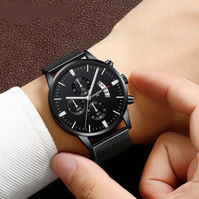 Men's Stainless Steel Casual Watch