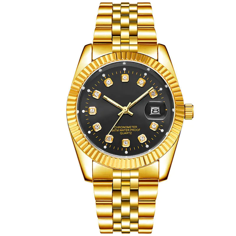 Student Calendar Gold Watch