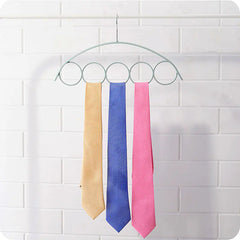 5-Ring Scarf Rack, Closet Organizer, Creative Hanger
