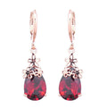 Creative Water Drop Earrings with Zircon