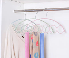5-Ring Scarf Rack, Closet Organizer, Creative Hanger