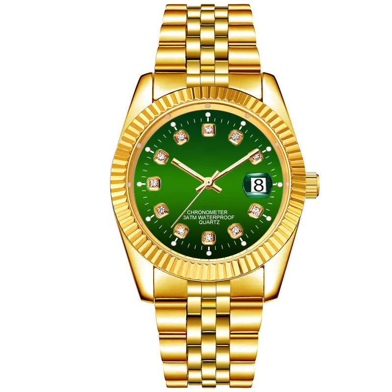 Student Calendar Gold Watch