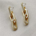 Micro Rhinestone Earrings