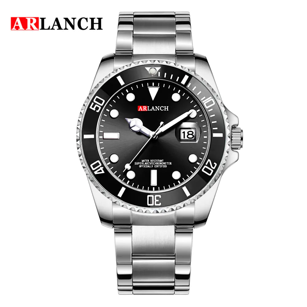 ARLanch Green Stainless Steel Watch