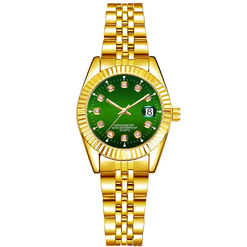 Student Calendar Gold Watch