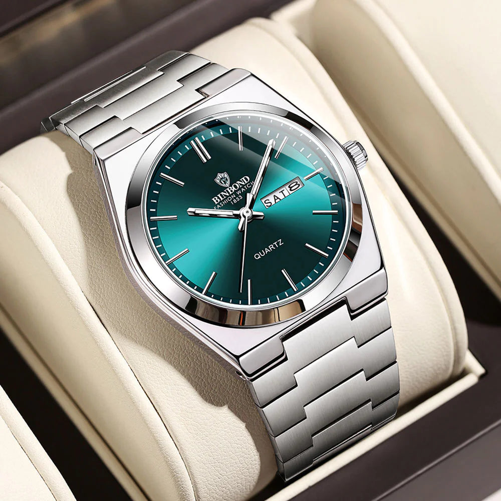 Men's Colour Face Stainless Steel Watch
