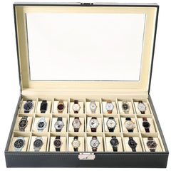 Watch Box Organizer Display (24 Slot)