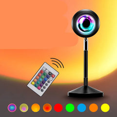 Cinematic Rainbow Sunset Projector Lamp