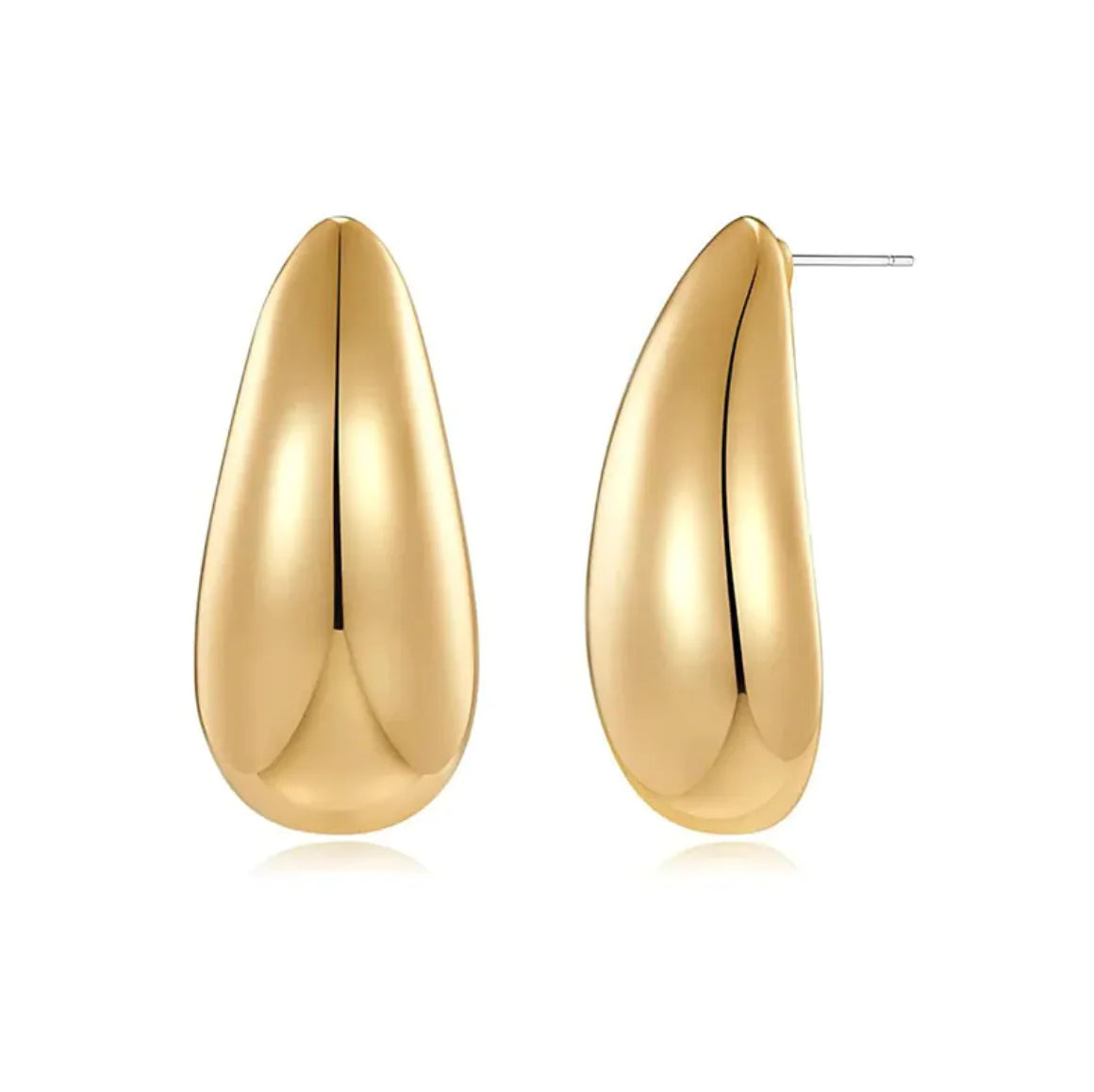 Women's Metal Water Drop Earrings