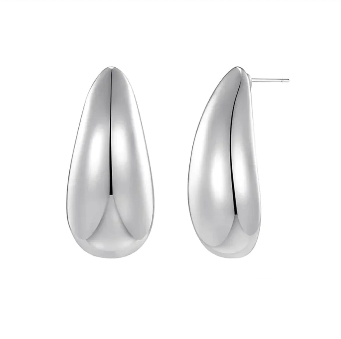 Women's Metal Water Drop Earrings