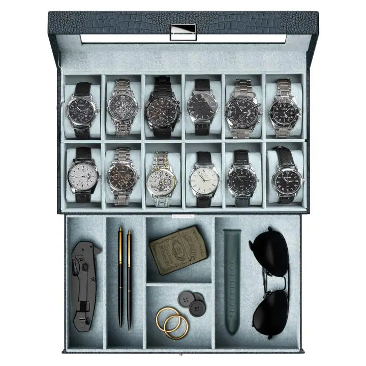 Luxury Watch Box for Men (12 Slot)
