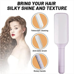 4-in-1 Ergonomic Self-Purifying Hair Brush