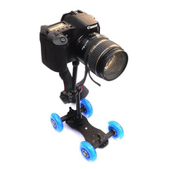 Mini DSLR Photography and Videography Slider Car