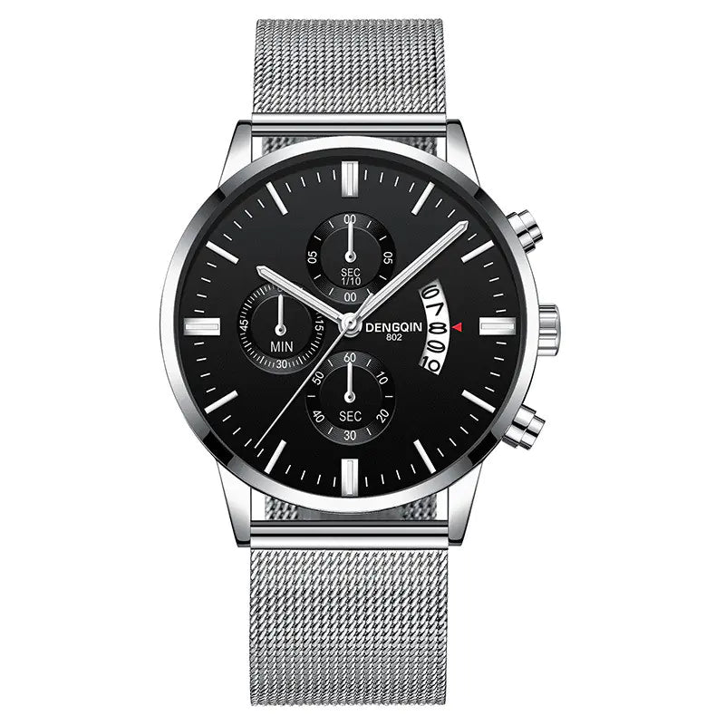 Men's Stainless Steel Casual Watch
