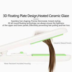 Travel-Size 2-in-1 Hair Straightener & Curler