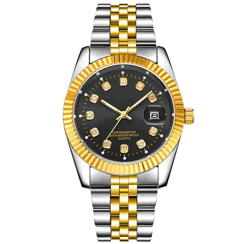 Student Calendar Gold Watch