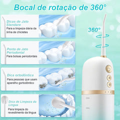 Portable Waterproof Electric Dental Floss Cleaner