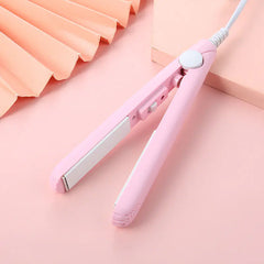 Travel-Size 2-in-1 Hair Straightener & Curler