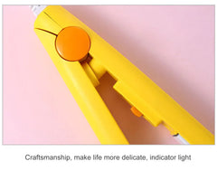 Travel-Size 2-in-1 Hair Straightener & Curler