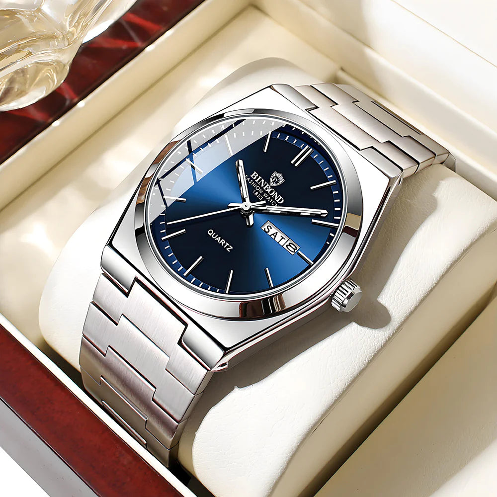 Men's Colour Face Stainless Steel Watch