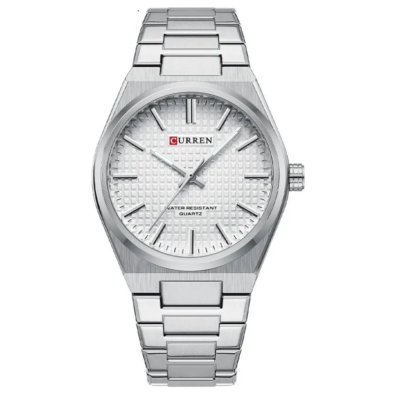 Curren's Men's Stainless Steel Quartz Watch