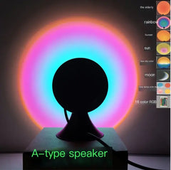 Versatile Sunset Projection Ambient Lamp