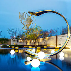 Radiant Orb Garden Lights for Outdoors