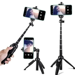 3-in-1 Invisible Selfie Stick + Tripod