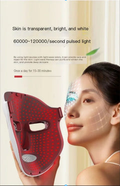 Red Light Therapy LED Mask