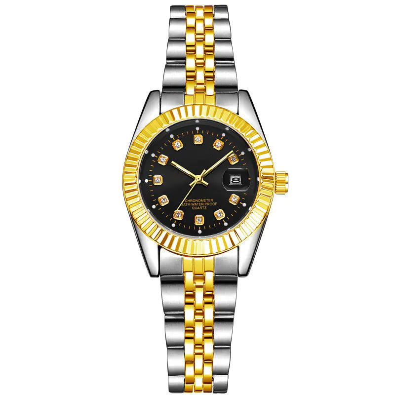Student Calendar Gold Watch