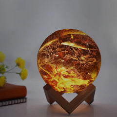 3D LED Moon Lamp - Creative Colorful Night Light
