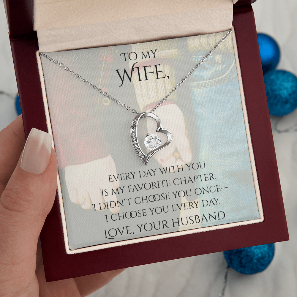 Valentine's Day Infinite Love Necklace - Gifts For Wife